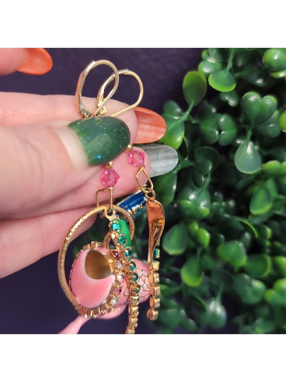 LATR Watering Can & Garden Glove Earrings - Picture 10 of 10